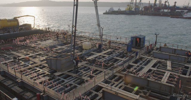 Как идет строительство Крымского моста