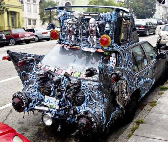 Самые необычные автомобили и мотоциклы