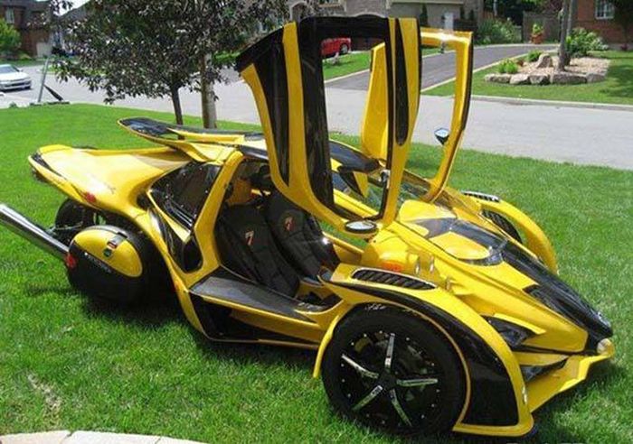 Самые необычные автомобили и мотоциклы