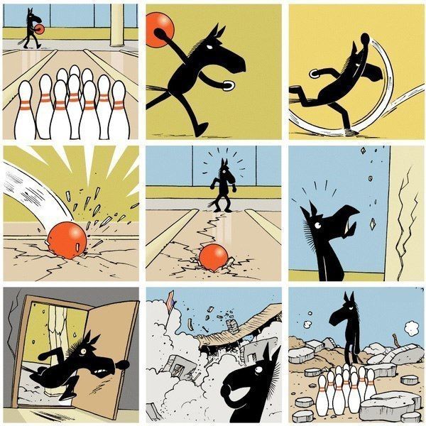 Смешные комиксы