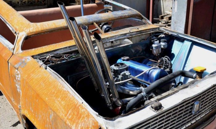 ВАЗ-2102 в стилистике авто из фильма «Безумный Макс»