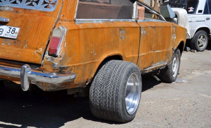 ВАЗ-2102 в стилистике авто из фильма «Безумный Макс»