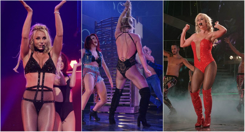 Бритни Спирс на концерте в Вегасе