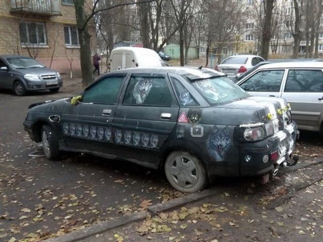 Подборка автоюмора