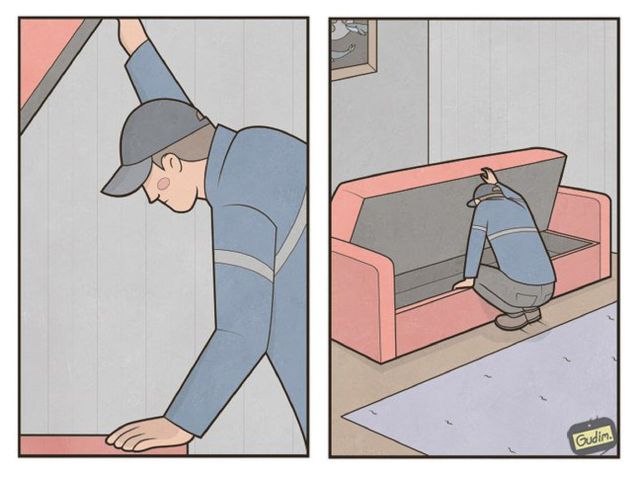 Смешные комиксы