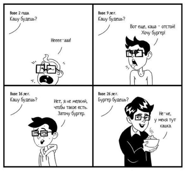 Смешные комиксы