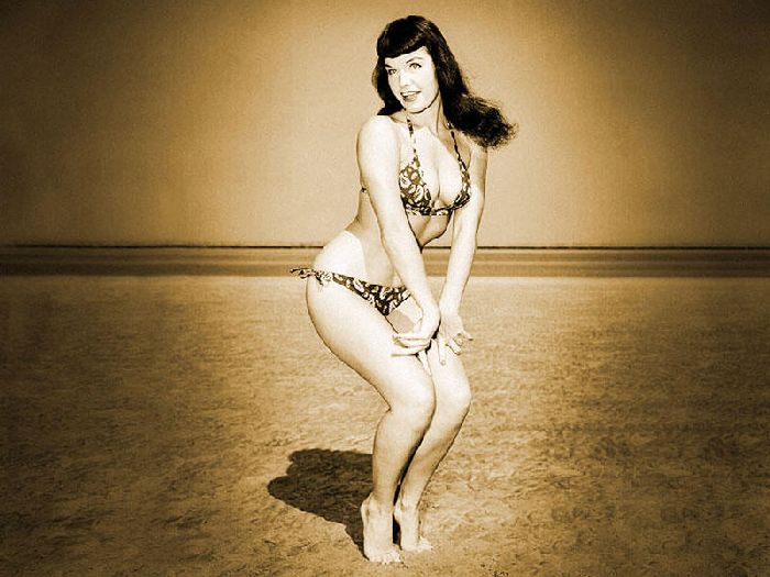 Секс-символ пятидесятых Бетти Пейдж