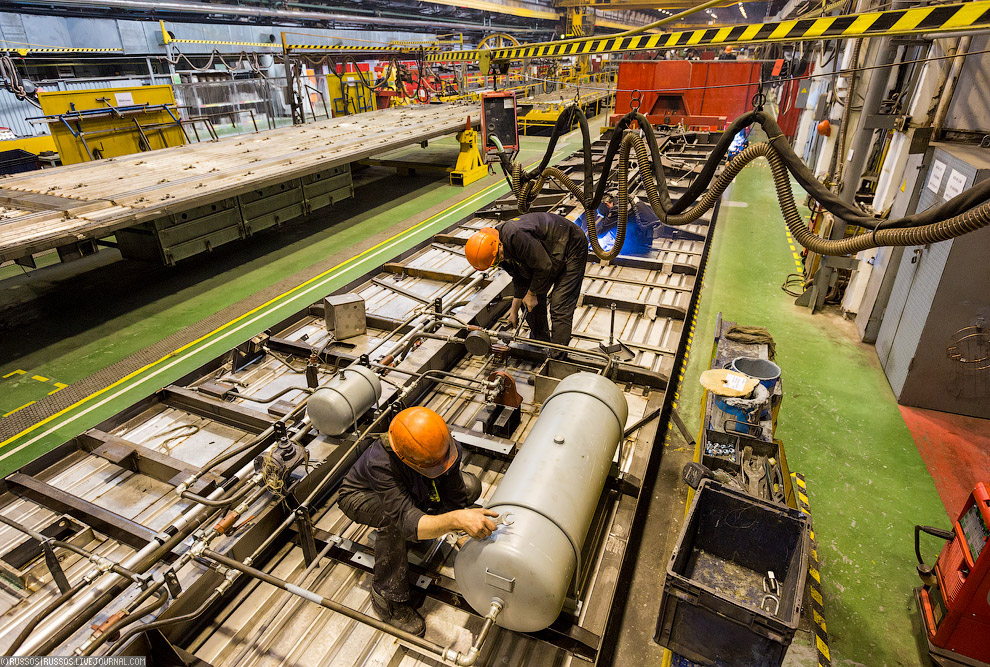 Как делают вагоны для поезда