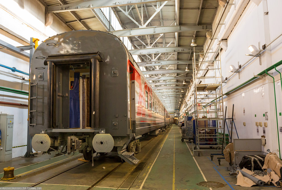 Как делают вагоны для поезда