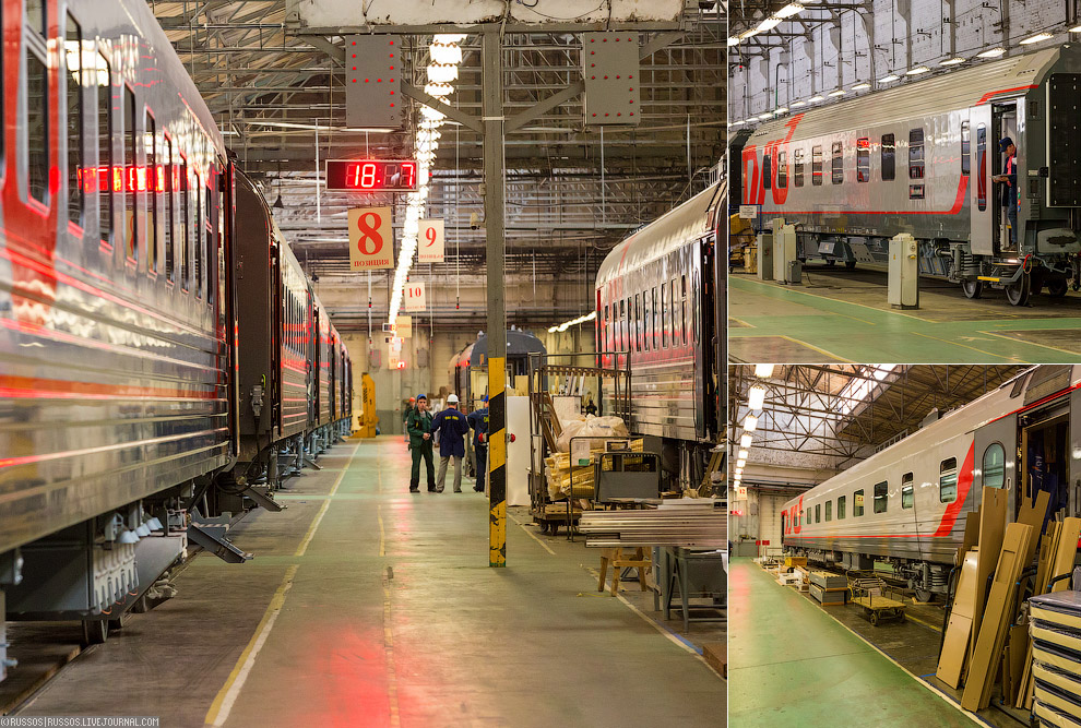 Как делают вагоны для поезда