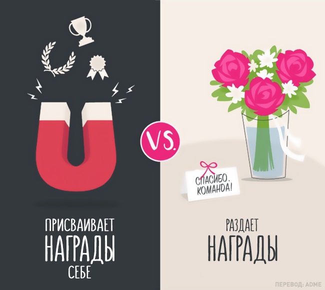 11 отличий босса от лидера