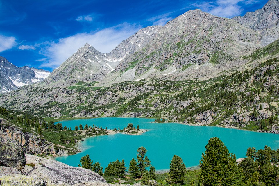 Пейзажи горного Алтая