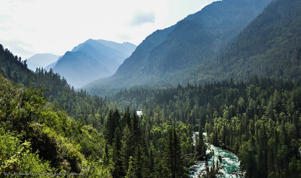 Пейзажи горного Алтая