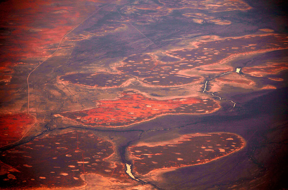 Над Северной территорией Австралии