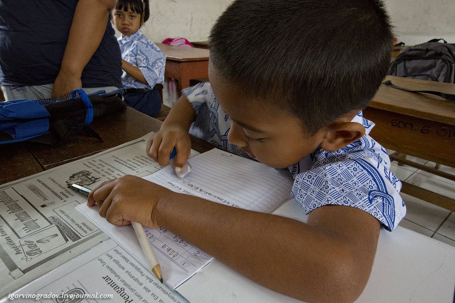 Самая позитивная школа в Индонезии