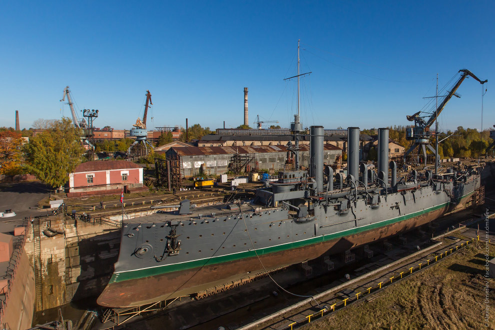 Аврора в Кронштадте Аврора в Кронштадте