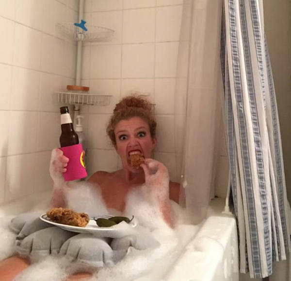 Девушки в ванной