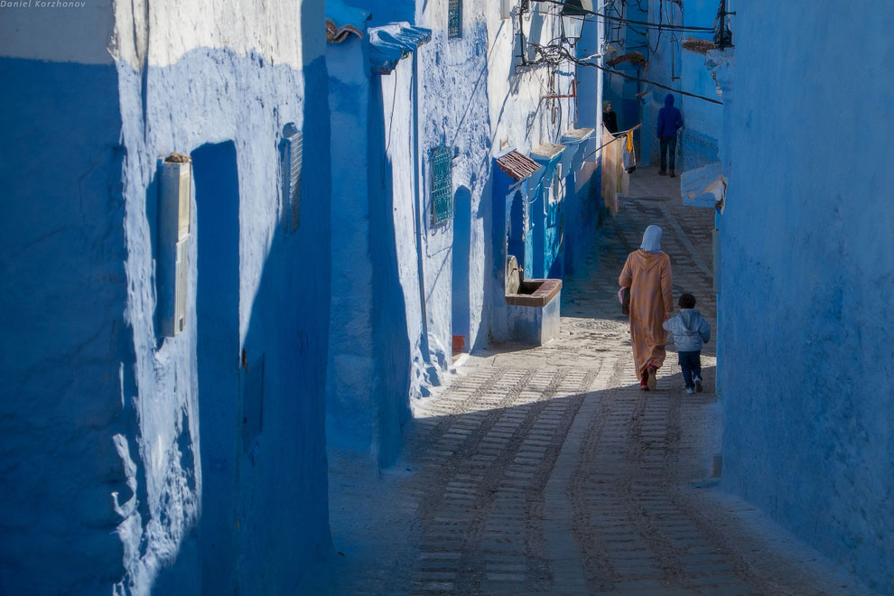 Большое путешествие по Марокко: город-облако Шефшауэн