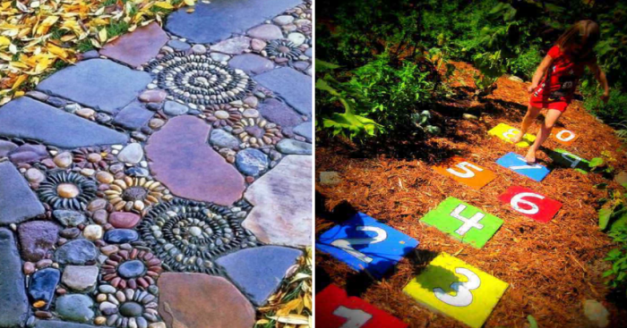 Садовые дорожки, которых так не хватает на наших лужайках перед домом