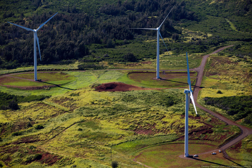Полет над Гавайями. Остров Оаху Полет над Гавайями. Остров Оаху