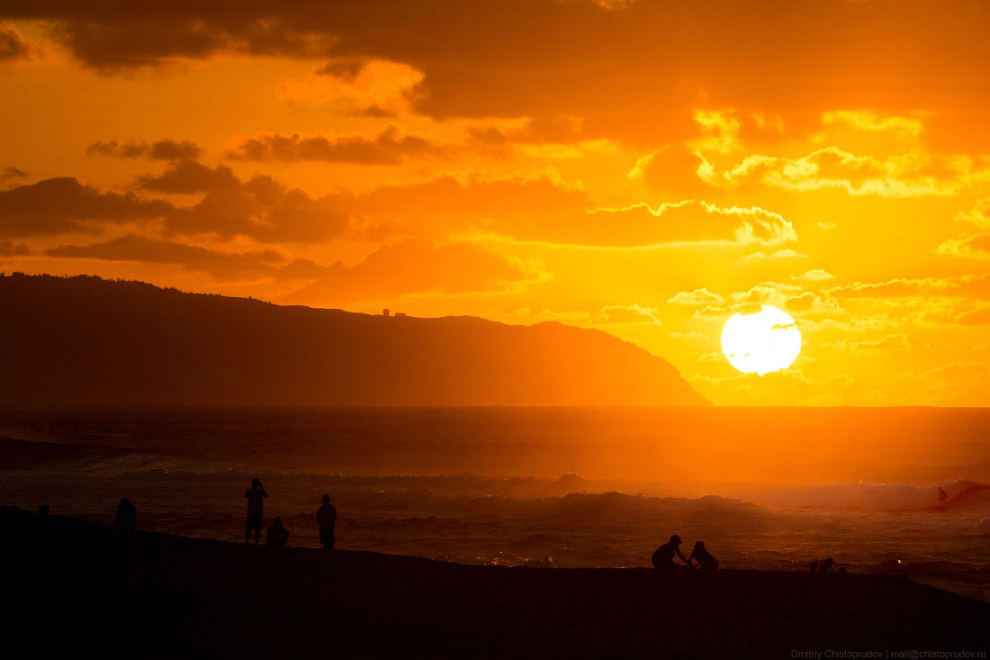 Полет над Гавайями. Остров Оаху Полет над Гавайями. Остров Оаху