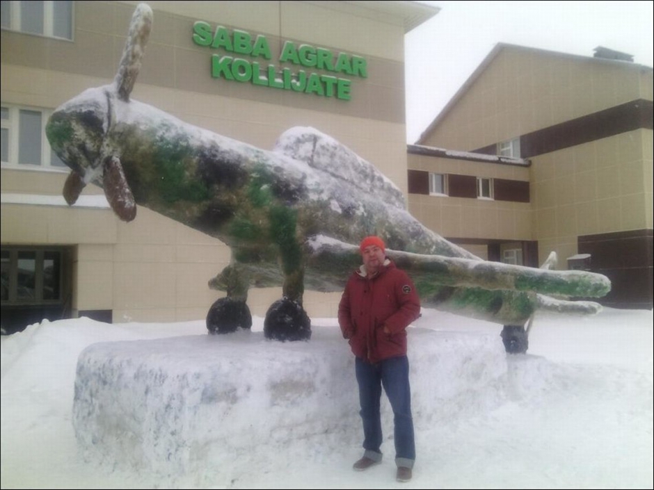 Красочные снеговики в Татарстане