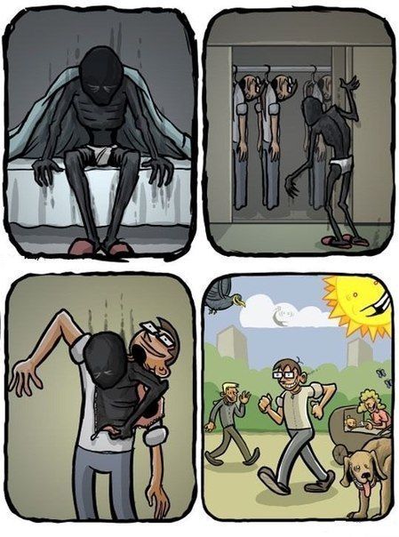 Смешные комиксы