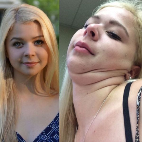 Симпатичные девушки кривляются