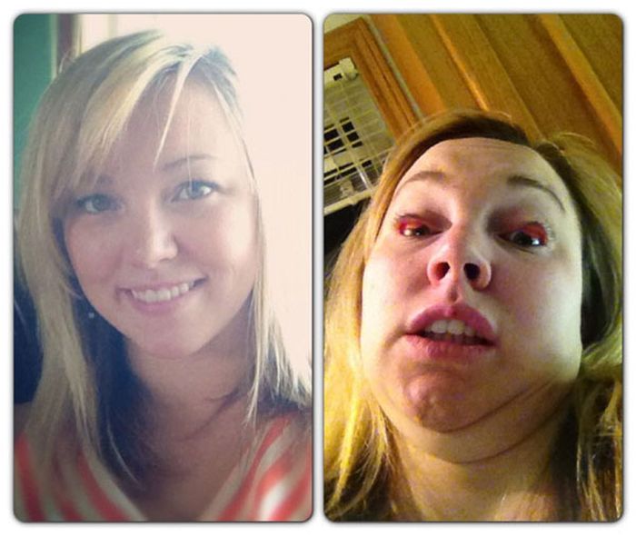 Симпатичные девушки кривляются