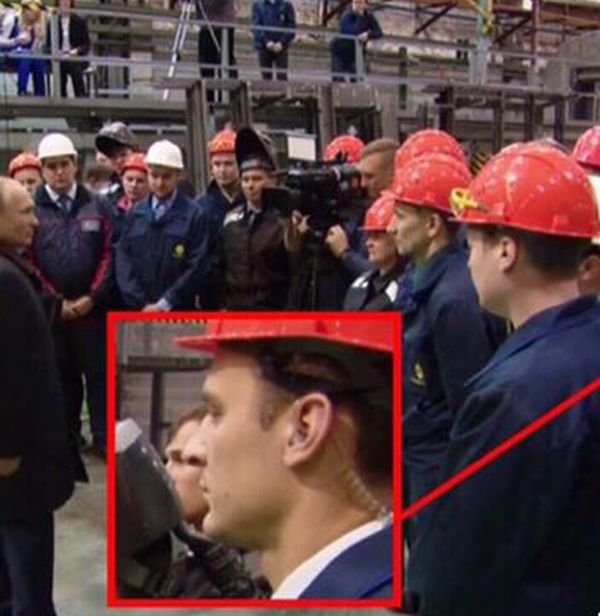 Необычное окружение Владимира Путина на ТВЗ