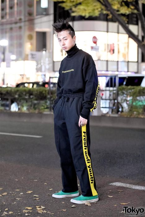 Модники и модницы с улиц японских городов