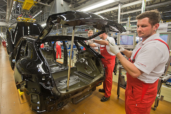 Экскурсия по идеальному производству автомобилей в Лейпциге