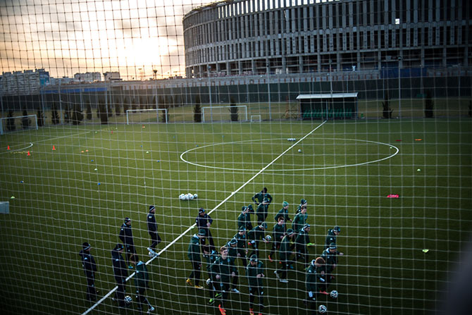 Где обучают юных российских футболистов