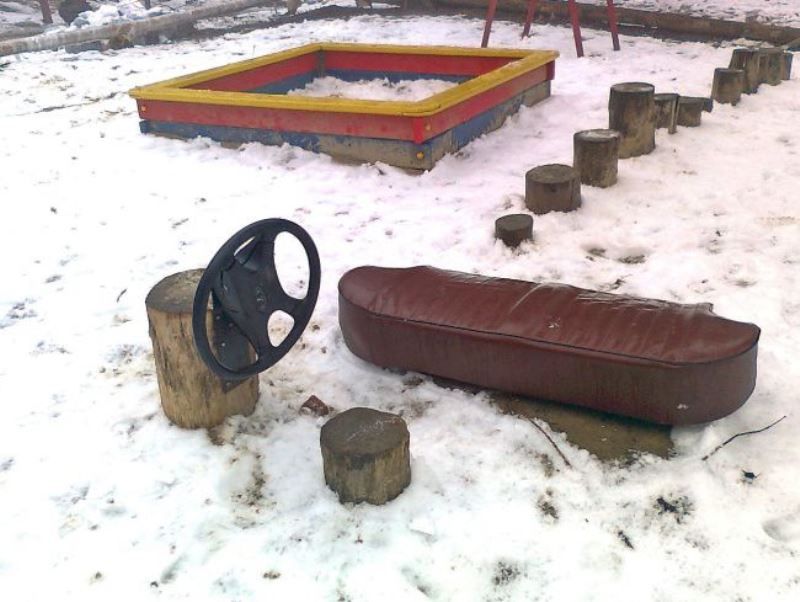 Креативные дворы от ЖКХ (25 фото) Креативные дворы от ЖКХ (25 фото)