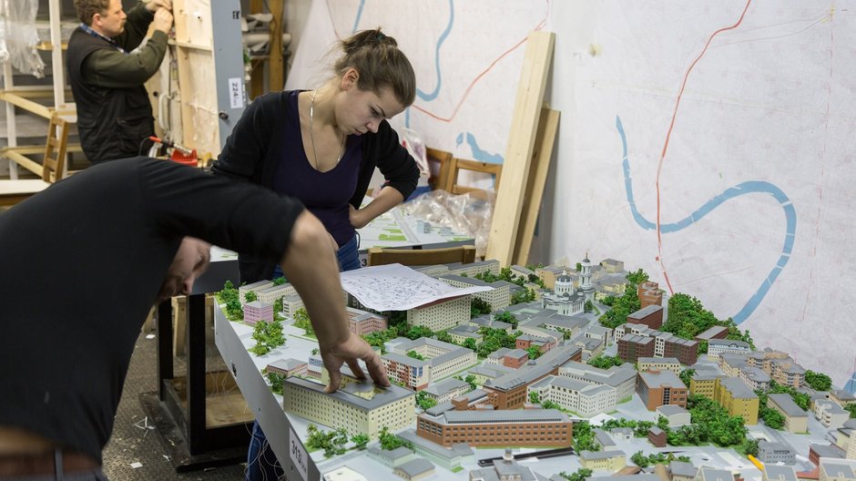 Как строят самый большой макет в мире