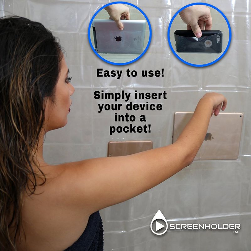 Странная новинка для любителей принимать душ с гаджетами