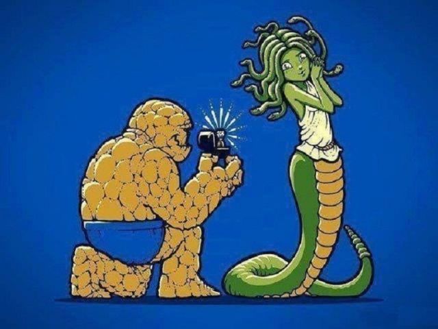 Смешные комиксы