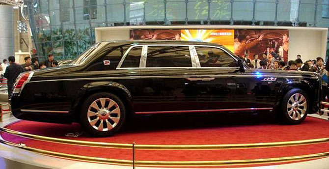 Служебные автомобили, на которых ездят мировые лидеры