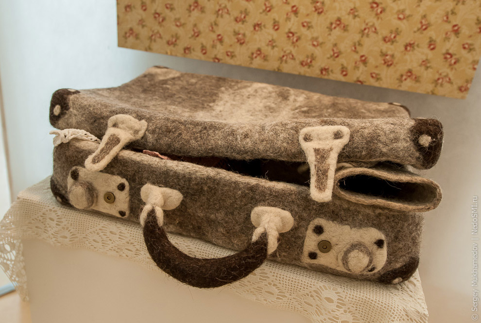 Удивительные игрушки из войлока