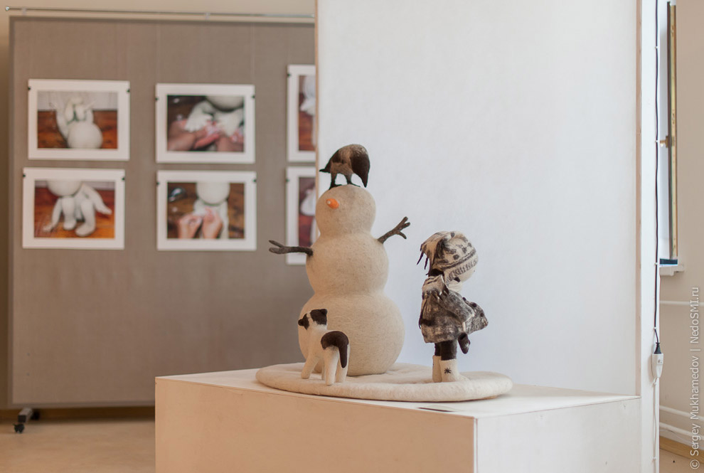 Удивительные игрушки из войлока