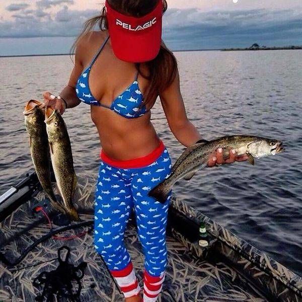 Девушки на рыбалке