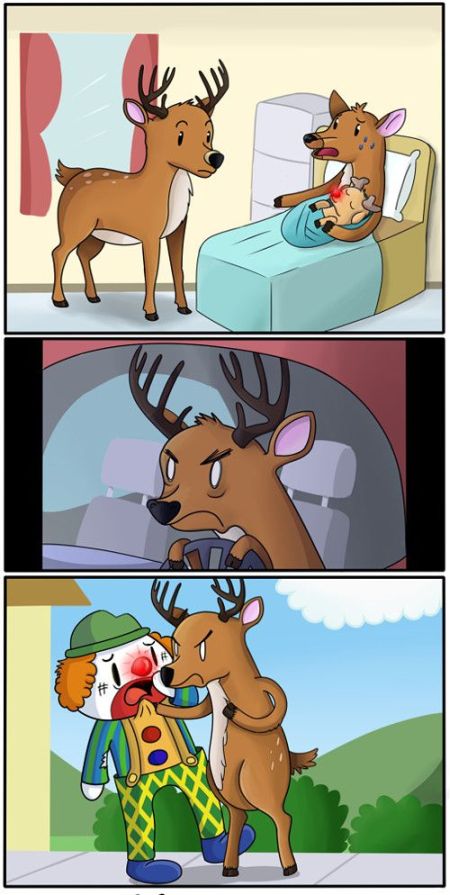 Смешные комиксы