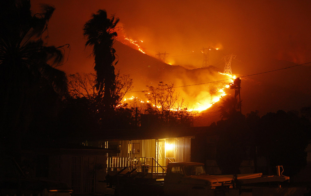 Серебряный огонь в Калифорнии Серебряный огонь в Калифорнии