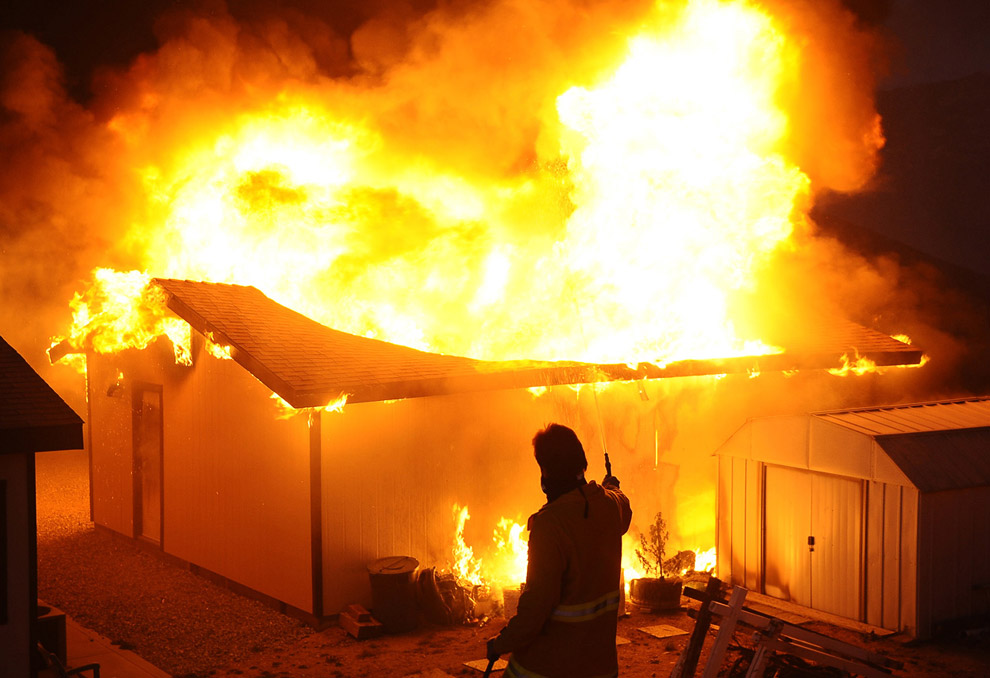 Серебряный огонь в Калифорнии Серебряный огонь в Калифорнии