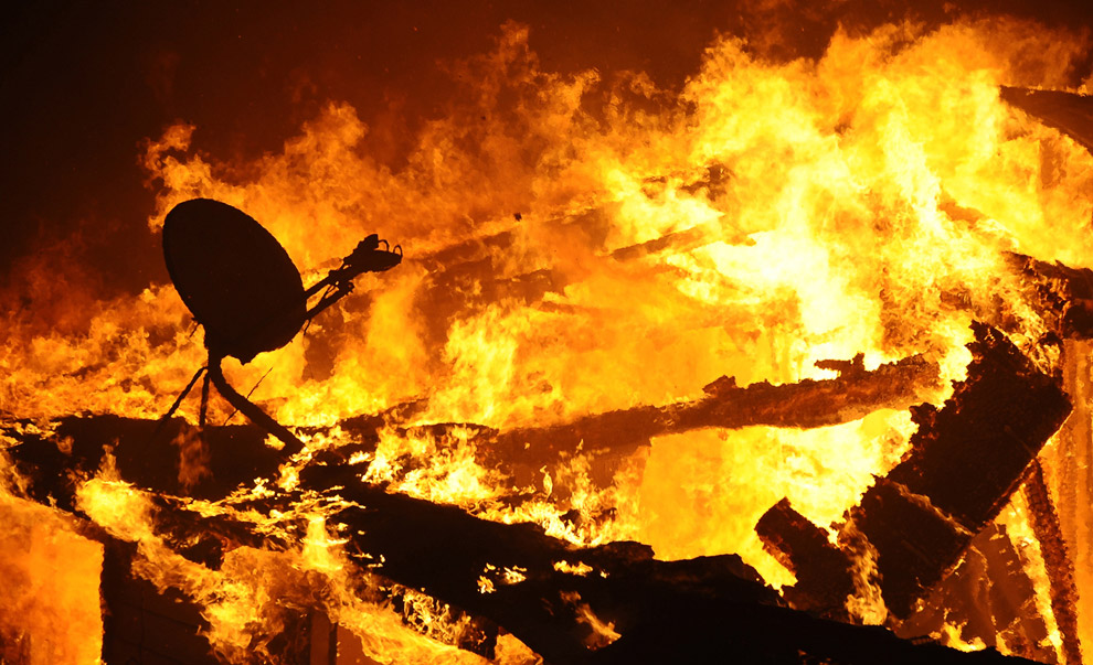 Серебряный огонь в Калифорнии Серебряный огонь в Калифорнии