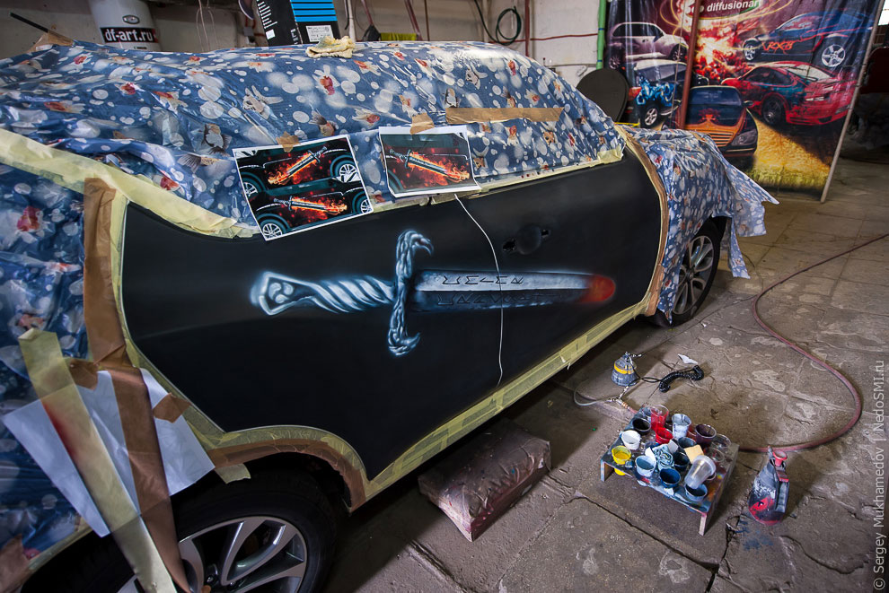 Школа аэрографии Школа аэрографии