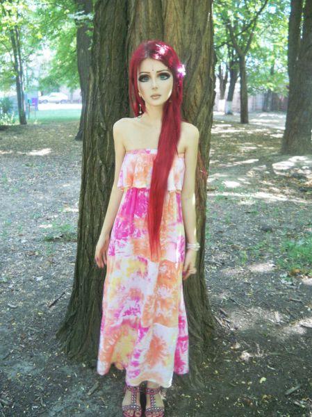 Живая кукла из Украины Анастасия Fukkacumi Шпагина (27 фото)