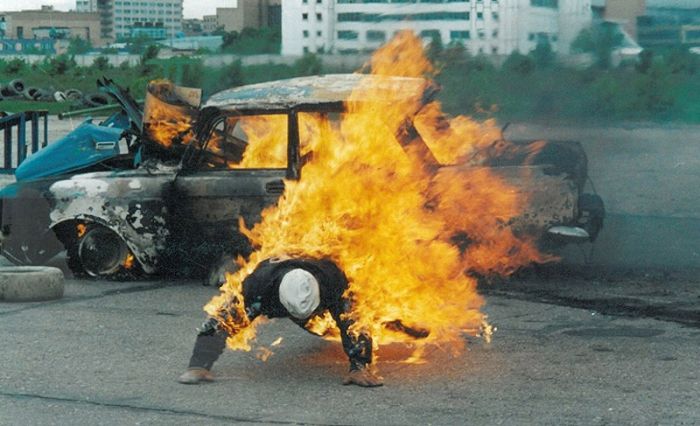 Первые каскадеры советского кино