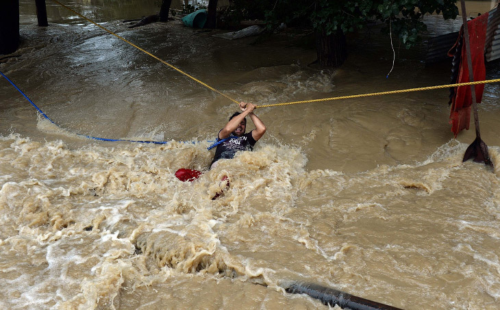 Историческое наводнение в Индии и Пакистане