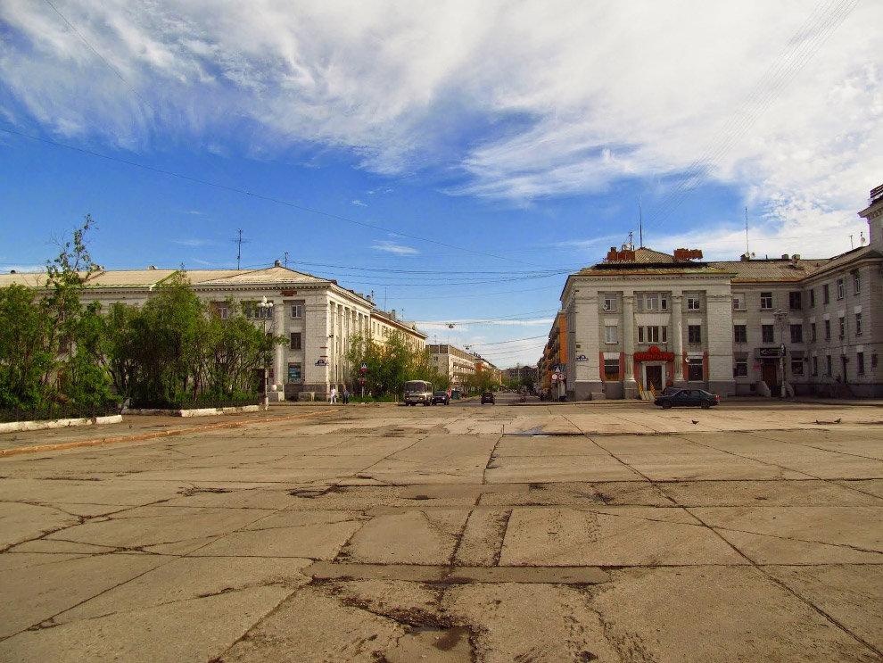 Воркута — край света, шахтёрский край
